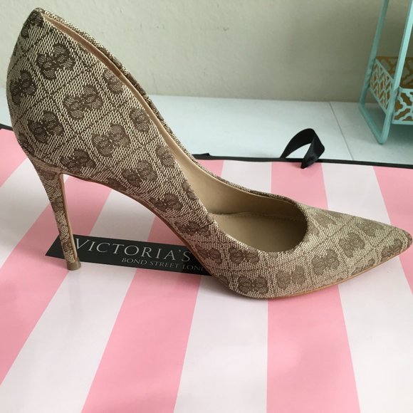 GUESS or Gucci pointed-toe pump heels 8/8.5 - Picture 6 of 12